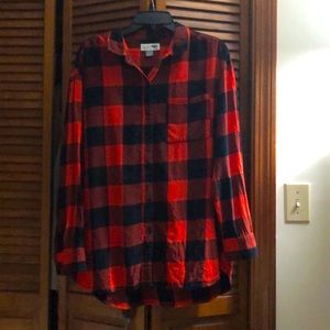 Old Navy Buffalo Plaid Button Down